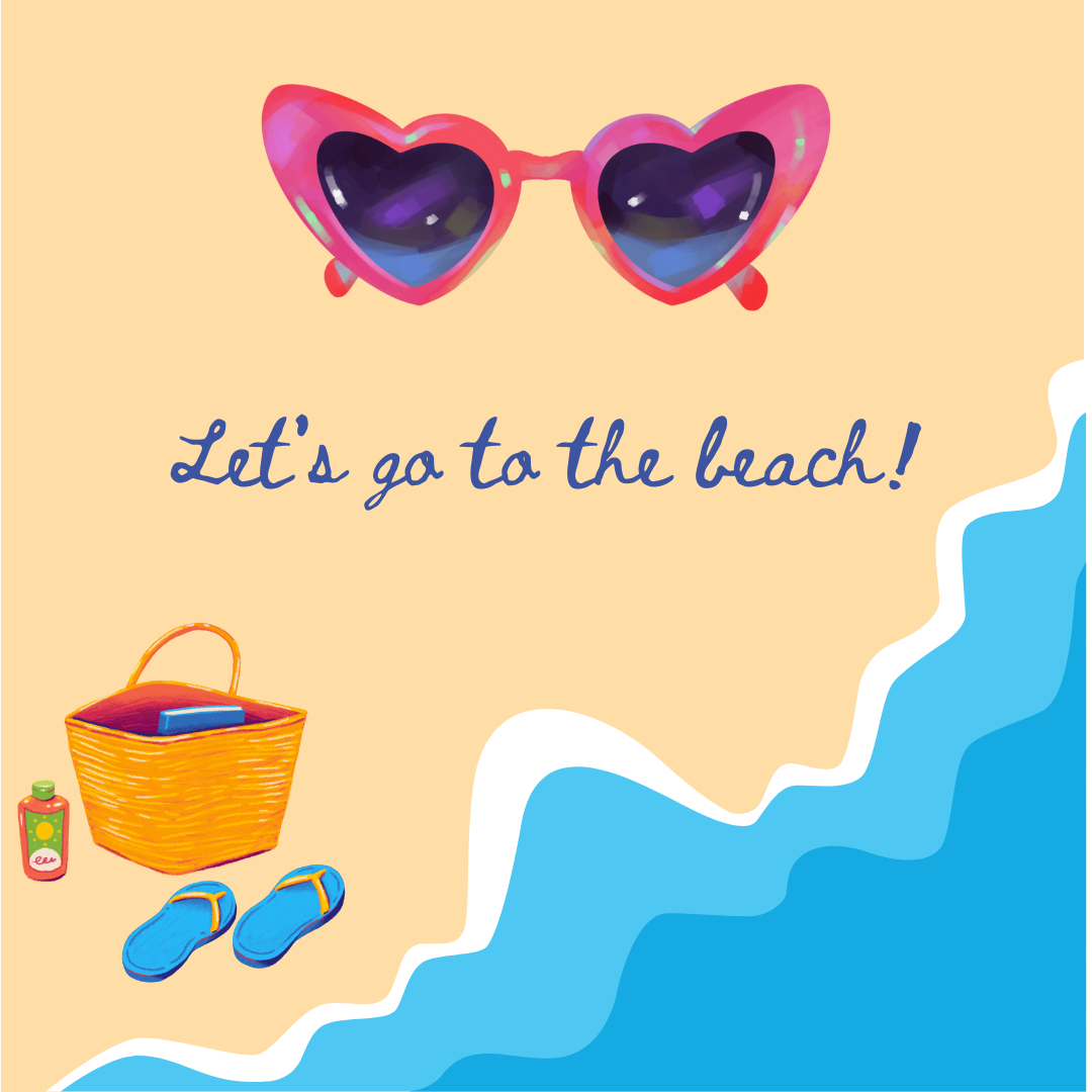 Let’s go to the beach!